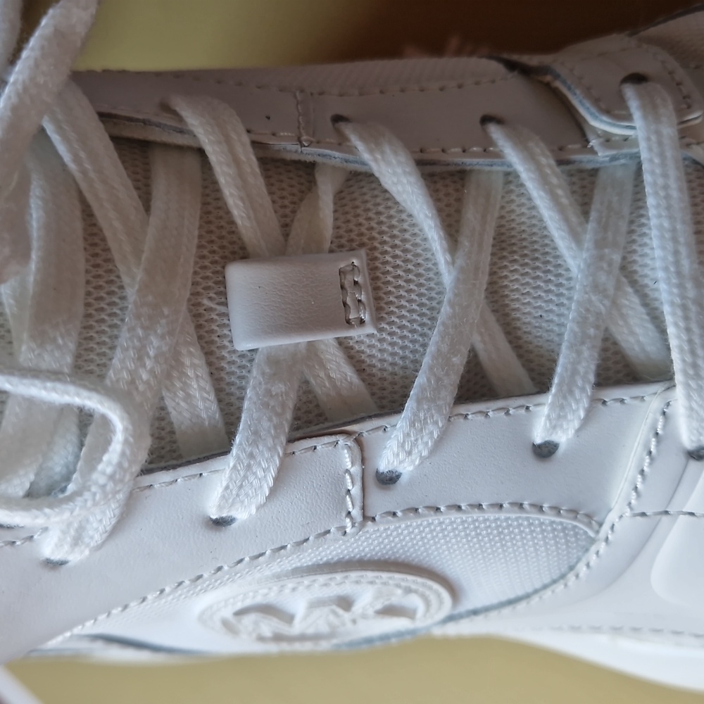 Michael Kors Zuma Trainer Leather - Optic White - Picture 7 of 12